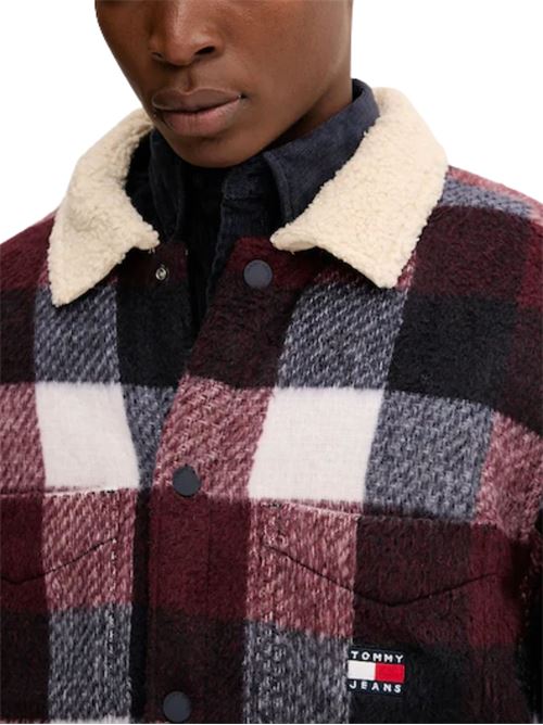 Giacca a quadri con dettagli teddy Tommy Jeans | DM0DM22010C1G